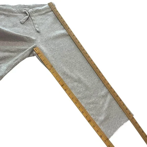 Frank & Eileen Tee Lab Womens XS Catherine Wide Leg Crop Sweatpants Gray - Picture 10 of 11